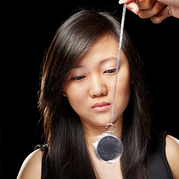 Woman under hypnosis